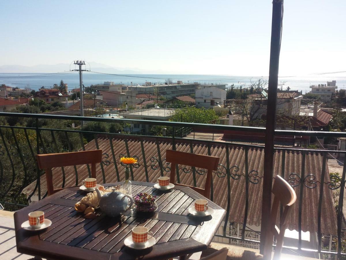 Вілла Smile House Near Athens Airport 300M From The Sea Артеміда Екстер'єр фото